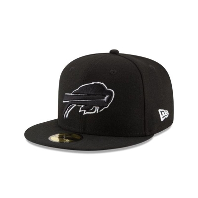 Buffalo Bills Gorra | New Era NFL 59fifty Fitted Cap Mexico - Negros